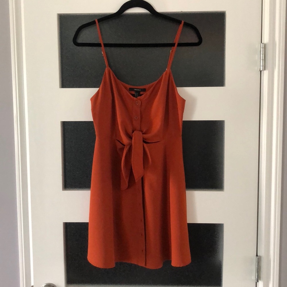 XXI Button Up Dress - Picture 1 of 5